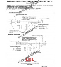 CBR1000 RR Fireblade	2004 - 2005 Honda LSL - KIT MONTAJ CRASH PAD 611-505 LSL LSL - Kit Montaj Crash Pad 380,00 lei 380,00 le...