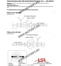 CB600 F Hornet /S ABS 2007-2015 Honda LSL - KIT MONTAJ CRASH PAD 611-509-01 LSL LSL - Kit Montaj Crash Pad 220,00 lei 220,00 ...