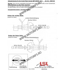 CBF600 /N /S 2008-2013 Honda LSL - KIT MONTAJ CRASH PAD 611-511 LSL LSL - Kit Montaj Crash Pad 130,00 lei 130,00 lei 109,24 l...