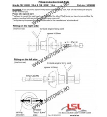 CB1000R 2008-2017 LSL KIT MONTAJ CRASH PAD 611-501-01 LSL LSL - Kit Montaj Crash Pad 220,00 lei 220,00 lei 184,87 lei 184,87 lei