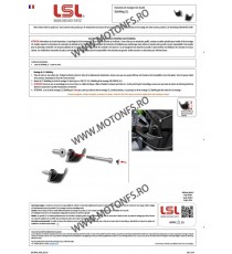 CBR600 RR 2007 2008 Honda LSL - KIT MONTAJ CRASH PAD 611-515-03 LSL LSL - Kit Montaj Crash Pad 329,00 lei 329,00 lei 276,47 l...