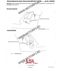 CBR600 F 1991-1998  Honda LSL - KIT MONTAJ CRASH PAD 611-519 LSL LSL - Kit Montaj Crash Pad 147,00 lei 147,00 lei 123,53 lei ...