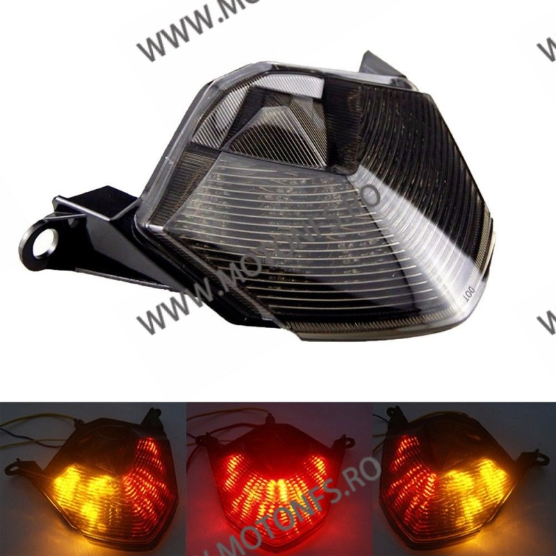 Z750 2007 - 2012 / Z1000 2007 2008 ZX6R 2009 - 2012 ZX10R 2008 - 2010 Stopuri LED Cu Semnale Integrate kawasaki st199  ZX6R 2...