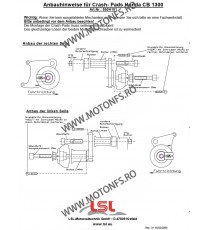 CB1300 1997-2013 Honda LSL - KIT MONTAJ CRASH PAD 611-527 LSL LSL - Kit Montaj Crash Pad 382,00 lei 382,00 lei 321,01 lei 321...