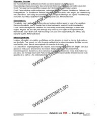 CB500 F/R/X 2013-2024 Honda LSL - KIT MONTAJ CRASH PAD 611-533 LSL LSL - Kit Montaj Crash Pad 182,00 lei 182,00 lei 152,94 le...