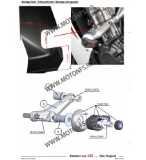 CBR650 F/A 2019-2021 CB650 R 2019-2023 Honda LSL - KIT MONTAJ CRASH PAD 611-535 LSL LSL - Kit Montaj Crash Pad 473,00 lei 473...