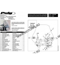 Windshield PUIG RANGER 0328H smoke universal 140.0328H Puig Parbrize Inalte Pentru Farurile Rotunde PUIG 691,00 lei 621,90 le...