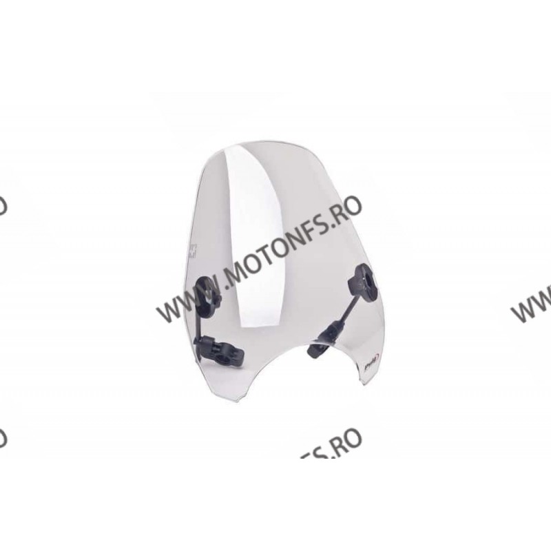 Parbriza Windshield PUIG CUSTOM II 0336H universal Furmuriu / Transparent 140.0336H Fum / 140.0336W TRANS Puig Parbrize Inalt...