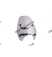 Parbriza Windshield PUIG CUSTOM I 0840H universal Fumuriu / Transparent 140.0336H FUM / 140.0840W TRANS Puig Parbrize Inalte ...