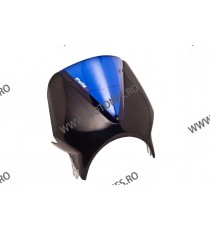 Carena Frotala + Parbriza Universal Windshield PUIG VISION 005NA negru 140.005N Puig Parbrize Joase Pentru Faruri Rotunde Pui...