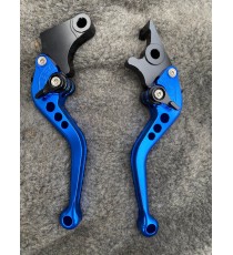 HONDA	CBR125 2004-2019 Manete Scurte Ambreiaj Frana Classic Albastru MSALBT-F25/CB125  Manete CNC Dedicat Honda 150,00 lei 13...