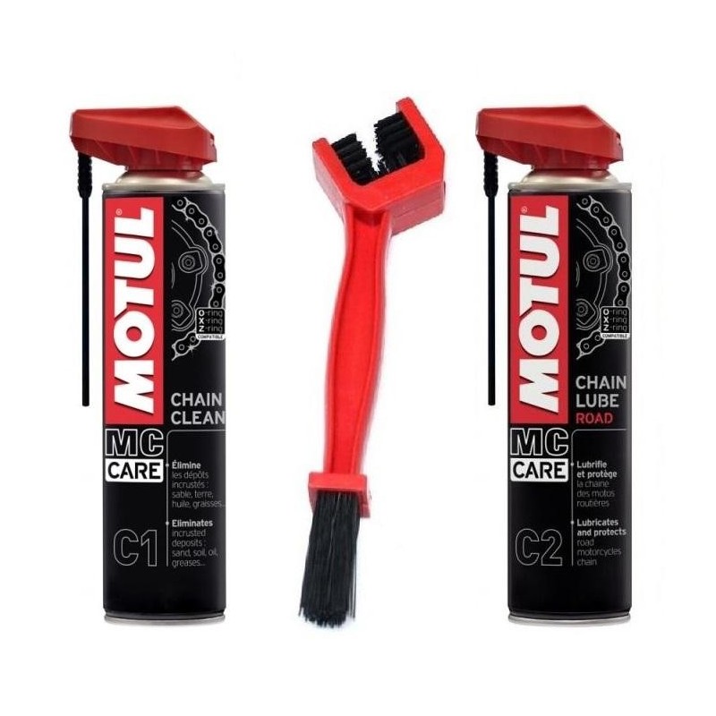 MOTUL - Set C1 / C2, curatare si ungere splay lant ROAD MTL-SET7 MOTUL MOTUL  Curatare Lanturi 126,00 lei 113,40 lei 105,88 l...