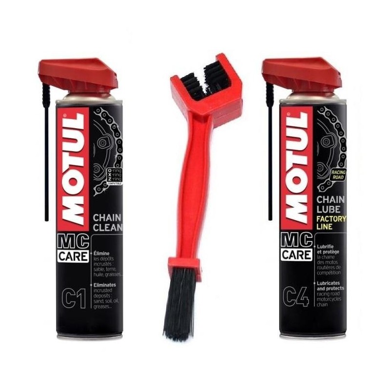 MOTUL - Set C1 / C4, curatare si ungere splay lant RACING [FACTORY LINE] MTL-SET6 MOTUL MOTUL  Curatare Lanturi 133,00 lei 11...