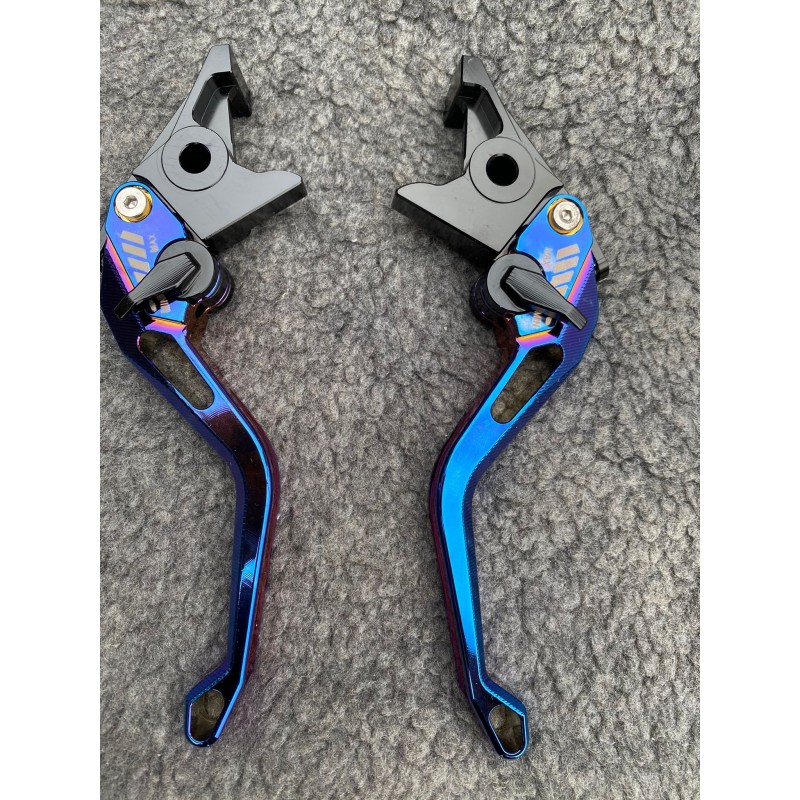 SH125 i Forza 300 SH300i FJS400 Silver Wing FJS600 Silver Wing NC700 INTEGRA Honda Manete Scurte Ambreiaj Frana 5D Iridium MS...