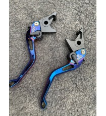 SH125 i Forza 300 SH300i FJS400 Silver Wing FJS600 Silver Wing NC700 INTEGRA Honda Manete Scurte Ambreiaj Frana 5D Iridium MS...