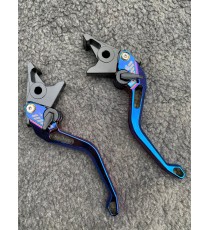 SH125 i Forza 300 SH300i FJS400 Silver Wing FJS600 Silver Wing NC700 INTEGRA Honda Manete Scurte Ambreiaj Frana 5D Iridium MS...