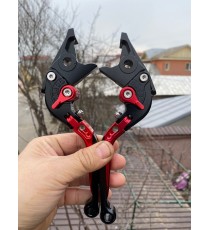 SH125 i Forza 300 SH300i FJS400 Silver Wing FJS600 Silver Wing NC700 INTEGRA Manete Prelungite Si Rabatabile Frana MRBNRO-F18...