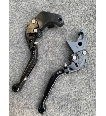 HONDA	CB600F	2007-2013 CBR600F	2011-2013 CBF600/SA	2010-2013 Manete Ambreiaj Frana PRELUNGITE RABATABILE , Pentru 3 Sau 4 Deg...