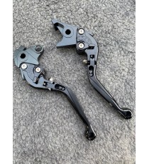 VFR1200/F 2016-2017 CBF1000/A CB1100/GOP SPECIAL CB1300SF Honda Manete Prelungite Si Rabatabile Ambreiaj Frana Negru MRBNE-F1...