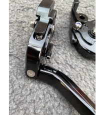 VFR1200/F 2016-2017 CBF1000/A CB1100/GOP SPECIAL CB1300SF Honda Manete Prelungite Si Rabatabile Ambreiaj Frana Negru MRBNE-F1...