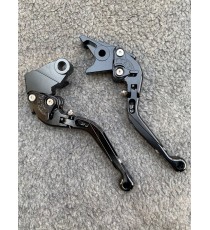 ZX6R ZX9R ZX10R Z1000 (Z750 2007-2012not Z750S ) Kawasaki Manete Ambreiaj Frana PRELUNGITE RABATABILE , Pentru 3 Sau 4 Degete...