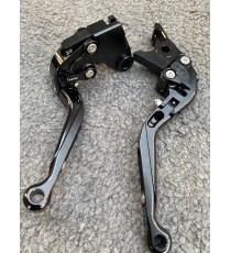 ZX6R ZX9R ZX10R Z1000 (Z750 2007-2012not Z750S ) Kawasaki Manete Ambreiaj Frana PRELUNGITE RABATABILE , Pentru 3 Sau 4 Degete...