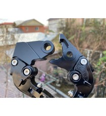 ZX6R ZX9R ZX10R Z1000 (Z750 2007-2012not Z750S ) Kawasaki Manete Ambreiaj Frana PRELUNGITE RABATABILE , Pentru 3 Sau 4 Degete...