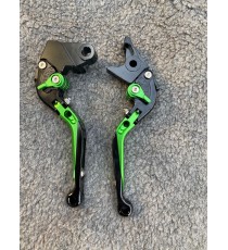 ZX6R ZX9R ZX10R Z1000 (Z750 2007-2012not Z750S ) Kawasaki Manete Ambreiaj Frana PRELUNGITE RABATABILE , Pentru 3 Sau 4 Degete...