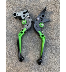 ZX6R ZX9R ZX10R Z1000 (Z750 2007-2012not Z750S ) Kawasaki Manete Ambreiaj Frana PRELUNGITE RABATABILE , Pentru 3 Sau 4 Degete...