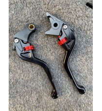 CB600 CB900 CBR 600 F2,F3,F4,F4i VTX1300 NC700 S/X CBR900RR CB400 250 Set Manete Scurte 3D Roller Adjuster MS3DNE-F18/H626  M...