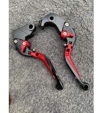 ZX6R/636 ZX10R Z1000 Z750R Z1000 Kawasaki MANETE FRANA / AMBREIAJ - PRELUNGITE RABATABILE , Pentru 3 Sau 4 Degete MRBNRO-F88/...