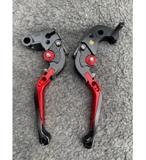 ZX6R/636 ZX10R Z1000 Z750R Z1000 Kawasaki MANETE FRANA / AMBREIAJ - PRELUNGITE RABATABILE , Pentru 3 Sau 4 Degete MRBNRO-F88/...