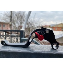 Set Maneta 3D Snake Frana Si Ambreiaj Scurte Negru Suzuki - Honda - Yamaha - Kawasaki - Aprilie - BMW -KTM B14ND B14ND  Manet...