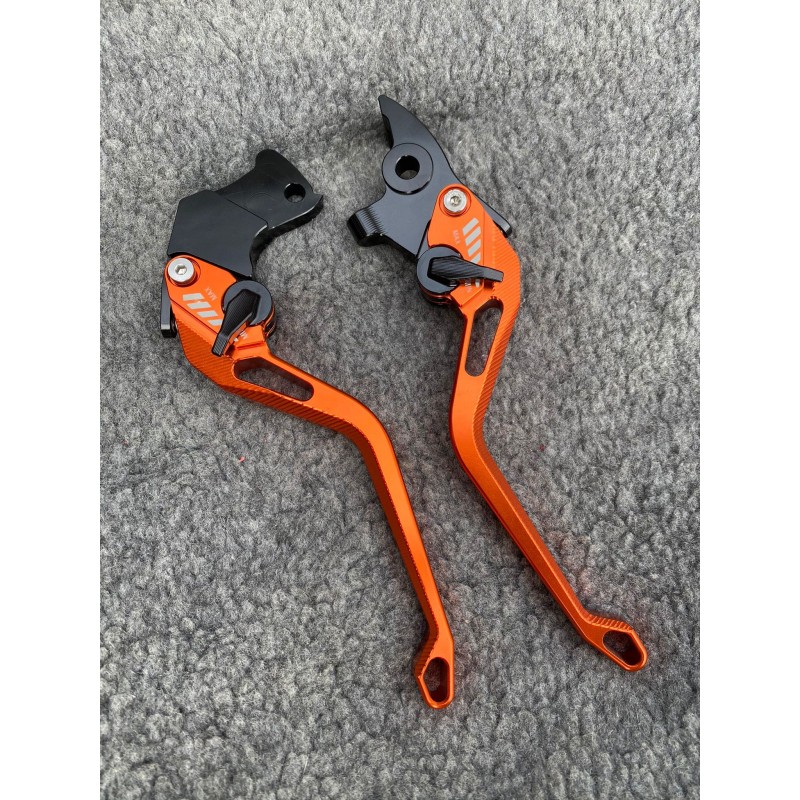 390 Duke/RC390 200 Duke/RC200 RC125 RC125/125 Duke KTM BAJAJ Husqvarna Manete Lungi 5D Ambreiaj Frana Negru ML5DPOR-FK12/DK12...