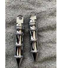 Honda VTX 1800 VTX 1300C Shadow 1100 Sabre Spirit Aero Magna Fury Set 2 Bucati Scarite moto MT096+PA009CR MT096+PA009CR  Pilo...