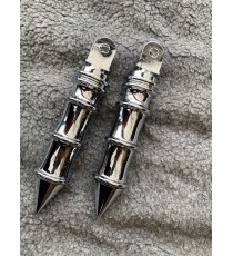 Honda VTX 1800 VTX 1300C Shadow 1100 Sabre Spirit Aero Magna Fury Set 2 Bucati Scarite moto MT096+PA009CR MT096+PA009CR  Pilo...