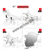 MT07 2018 2019 2020 Yamaha  Double Bubble Fumuriu 6N13X 6N13X  Parbriza Fumuriu Motonfs 199,00 lei 159,20 lei 167,23 lei 133,...