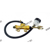 Pompa frana Auriu + rezervor lichid frana ATV - motocicleta universala 7T88X 7T88X  Pompa Frana Universale 90,00 lei 90,00 le...