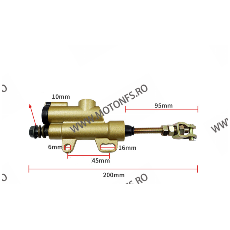 Pompa frana Auriu Cu Geam Contol Nivel ATV - motocicleta universala DKH4W DKH4W  Pompa Frana Universale 90,00 lei 90,00 lei 7...