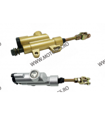 Pompa frana Argintiu Cu Geam Contol Nivel ATV - motocicleta universala 7T88X A37XB  Pompa Frana Universale 90,00 lei 90,00 le...