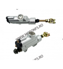 Pompa frana Argintiu Cu Geam Contol Nivel ATV - motocicleta universala 7T88X A37XB  Pompa Frana Universale 90,00 lei 90,00 le...