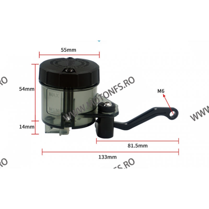 Rezervor lichid frana Moto ATV Scuter universal Honda Yamaha Suzuki Kawasaki Aprilia Ducati BMW KTM... 3CMXL  Rezervor Lichid...