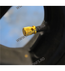 Set 2 bucati capace aluminiu valva ventil anvelopa, jante auto moto negru rosu auriu albastru m-58685AL  Valve Janta 35,00 le...