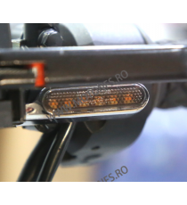 Set 2 Semnale Universale Pe Led Material Aluminiu Omologat E24 ,montaj la ghidon sau oglinzi 6OHLS  Semnale Moto Ascendent Se...