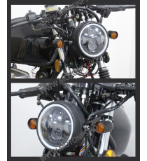 Far Universal LED Angel Eye cafe racer chopper, bobber XRL-4510 XRL-4510  Faruri Moto Universale 160,00 lei 160,00 lei 134,45...