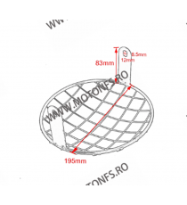 7inch Protectie Grilaj Far 7 Inch Moto Harley Ducati Chopper Yamaha Cafe Racer JS-244-N  Protectie Far 65,00 lei 65,00 lei 54...