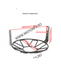 5.75inch Protectie Grilaj Far Moto Moto Harley Ducati Chopper Yamaha Cafe Racer JS-080 JS-080  Protectie Far 60,00 lei 60,00 ...