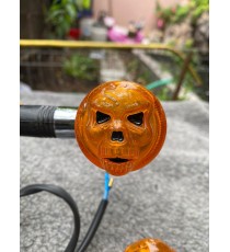 Set 2 Buc Semnale Chrom Cu BEC Semnalizatoare Moto Cafe Racer Bobber Chopper Retro 2NH6G  Semnal Universale Cafe Racer Choppe...