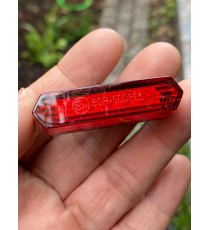 Stop Frana Mini LED / Lampa Spate /Geam Rosu Omologat E24 Moto Universal Cafe Racer Yamaha Kawasaki Honda Suzuki LY0262300R  ...