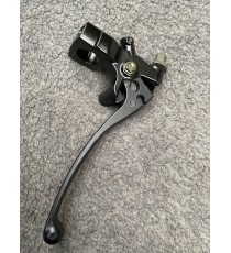 VT600 VT750 VT1100 VT1300 Honda Shadow  Manetă Ambreiaj Moto Universală 25mm, Cu Suport Oglindă M10, Reglaj M8, Negru